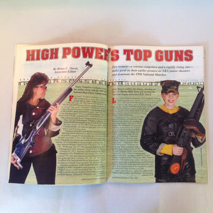 Vintage May 1999 American Rifleman Magazine Hired Guns Vs. Your Guns