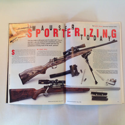 Vintage May 1999 American Rifleman Magazine Hired Guns Vs. Your Guns