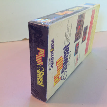 Vintage 1994 NOS VHS Cassette Richard Simmons Pump & Sweat Unopened Sealed