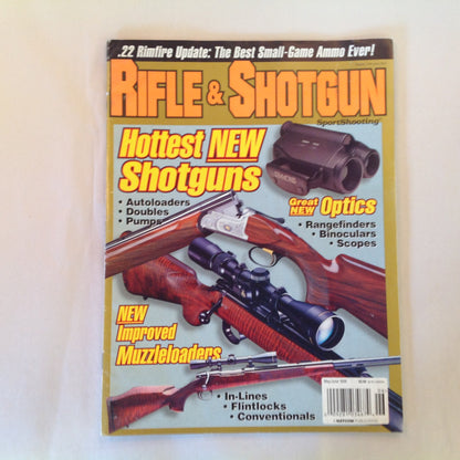 Vintage May/Jun 1998 Rifle & Shotgun Magazine Hottest New Shotguns Great New Optics Muzzleloaders