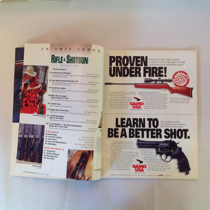 Vintage May/Jun 1998 Rifle & Shotgun Magazine Hottest New Shotguns Great New Optics Muzzleloaders