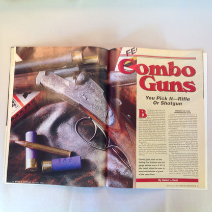 Vintage May/Jun 1998 Rifle & Shotgun Magazine Hottest New Shotguns Great New Optics Muzzleloaders