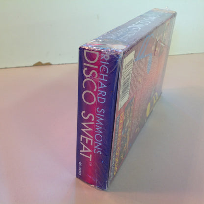 Vintage 1994 NOS VHS Cassette Richard Simmons Disco Sweat Unopened Sealed