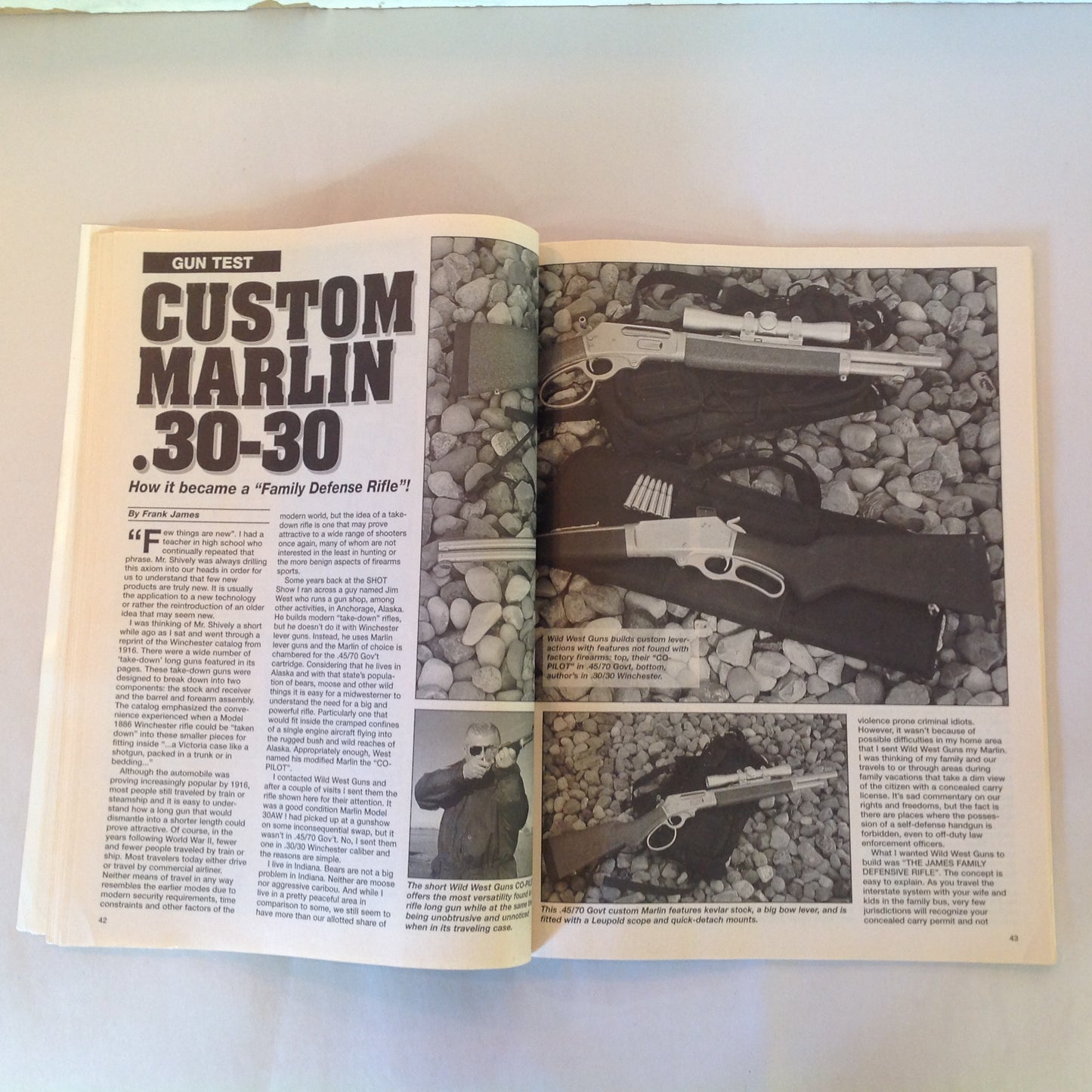 Vintage 2002 Custom Combat Handguns Magazine Ultimate Personal Gun Ready for Combat