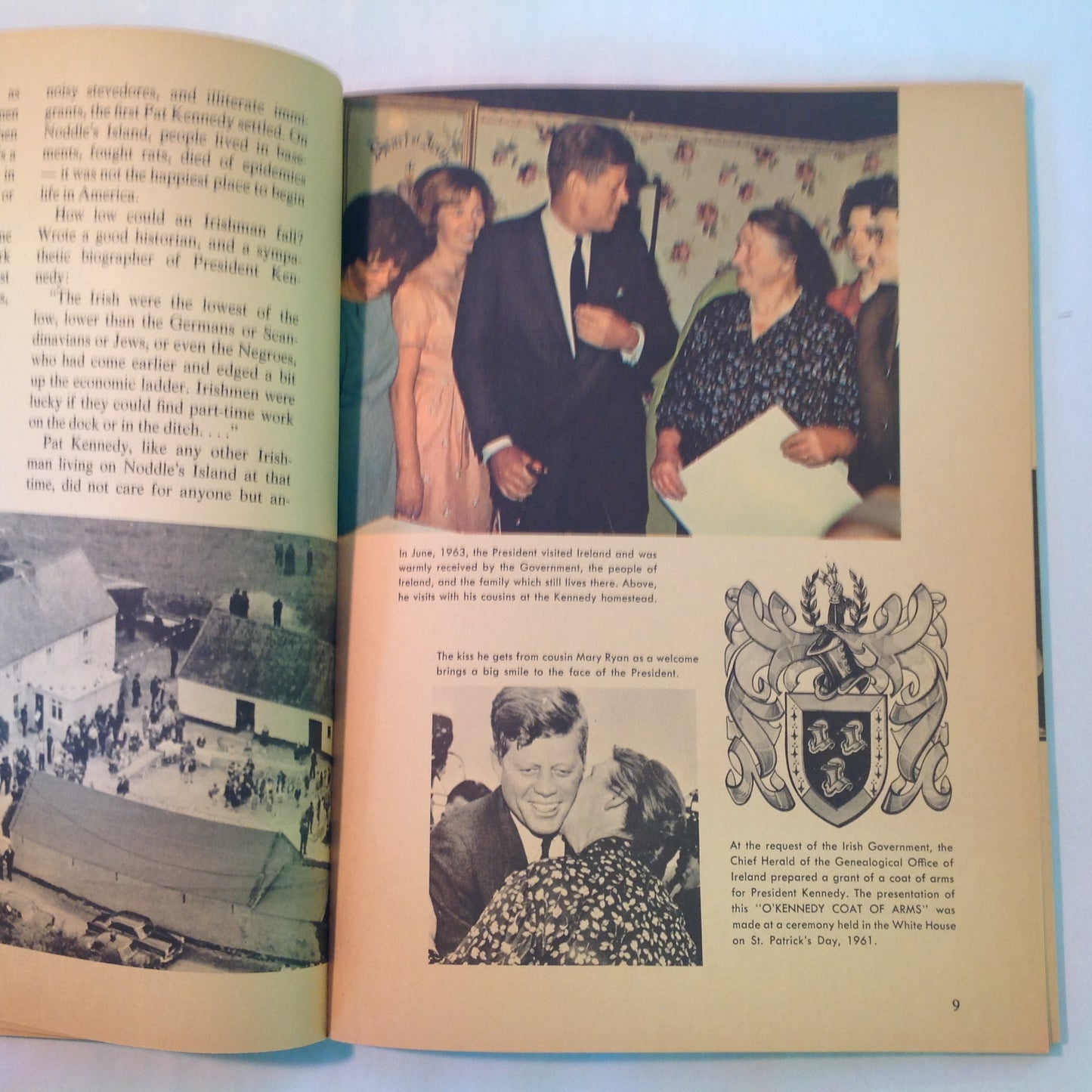 Vintage 1964 Paperback The Story of John F. Kennedy Earl Schenck Miers Wonder Books