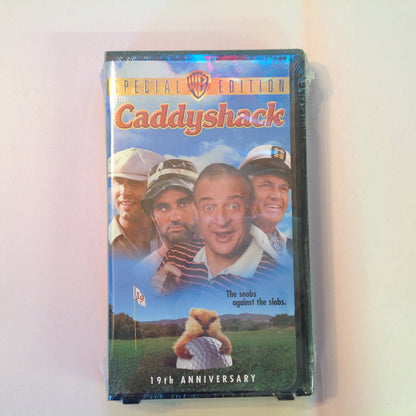 Vintage Sealed NOS 1999 VHS Cassette Caddyshack Rodney Dangerfield Chevy Chase Bill Murray Warner Bros Special Edition 19th Annniversary