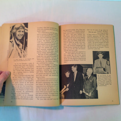 Vintage 1964 Paperback The Story of John F. Kennedy Earl Schenck Miers Wonder Books