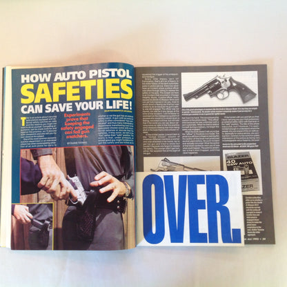 Vintage Jul 1992 Guns & Ammo Handguns For Sport & Defense
