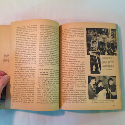 Vintage 1964 Paperback The Story of John F. Kennedy Earl Schenck Miers Wonder Books