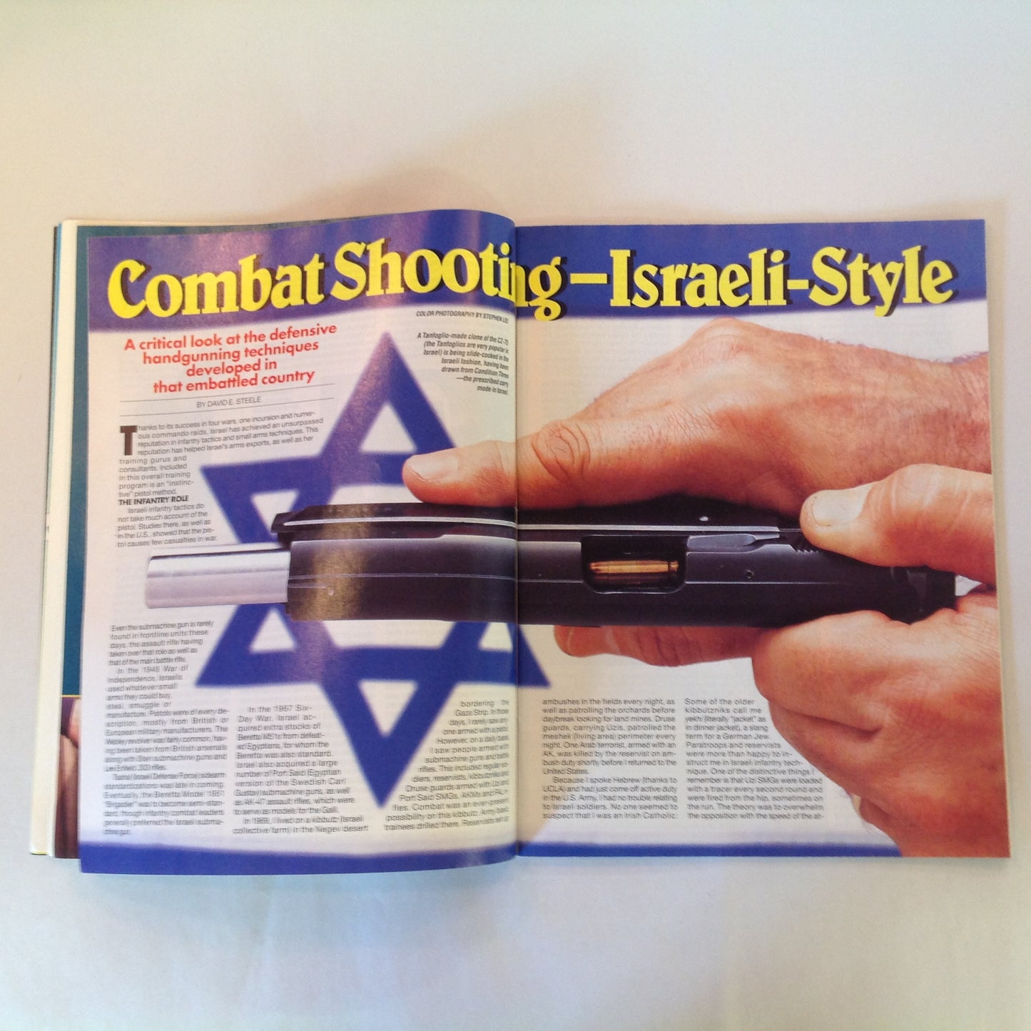 Vintage Jul 1992 Guns & Ammo Handguns For Sport & Defense