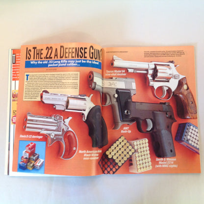 Vintage Jul 1992 Guns & Ammo Handguns For Sport & Defense