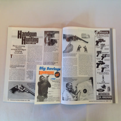 Vintage Jul 1992 Guns & Ammo Handguns For Sport & Defense
