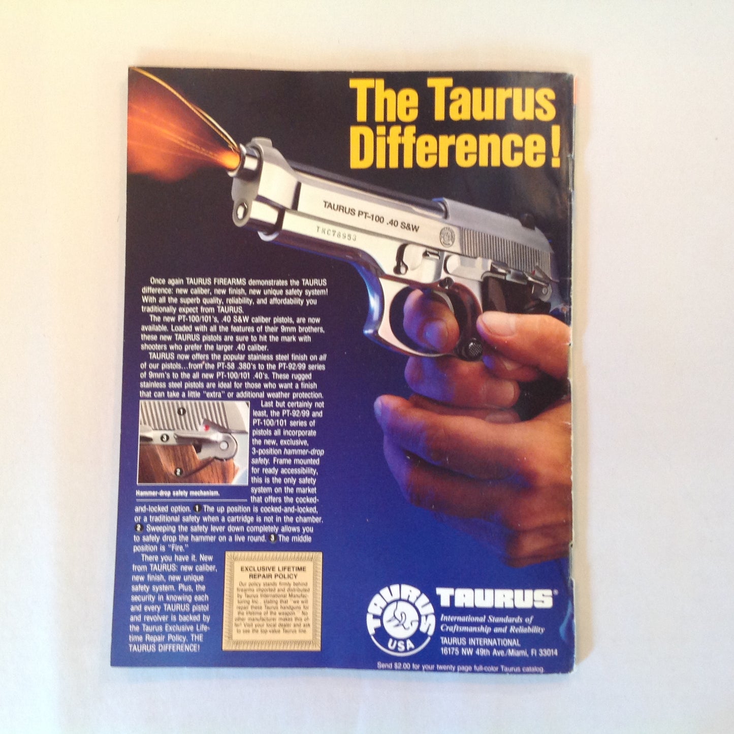 Vintage Jul 1992 Guns & Ammo Handguns For Sport & Defense