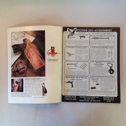 Vintage Jan 1995 Handguns Magazine Combat Handguns Wounded Shooter Drills