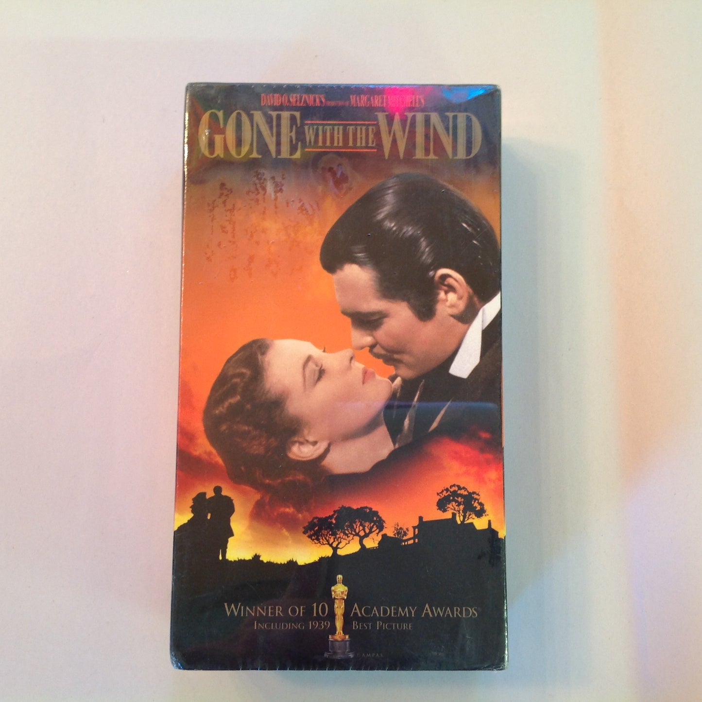 Vintage Sealed NOS 1999 VHS 2-Volume Cassette Gone With the Wind Clark Gable Vivien Leigh