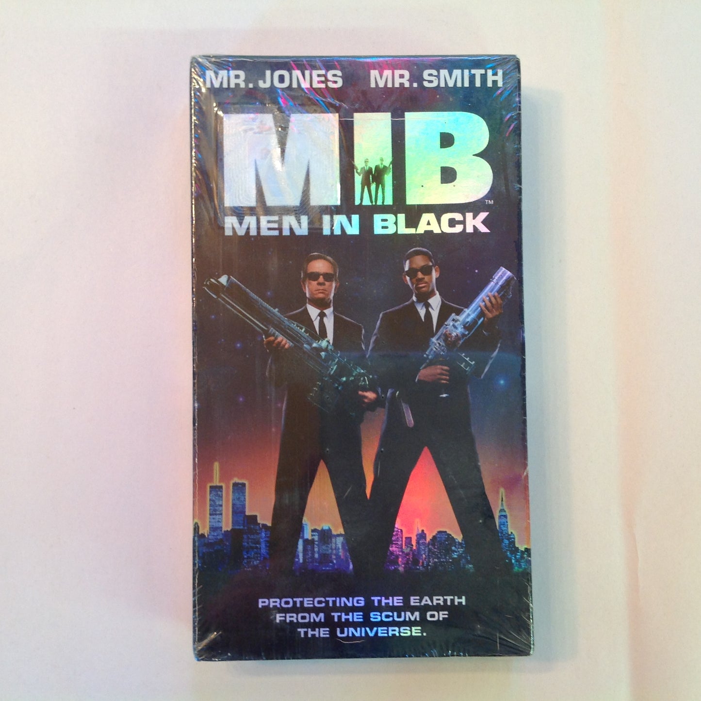 Vintage Sealed NOS 1997 VHS Cassette Men In Black Will Smith Tommy Lee Jones