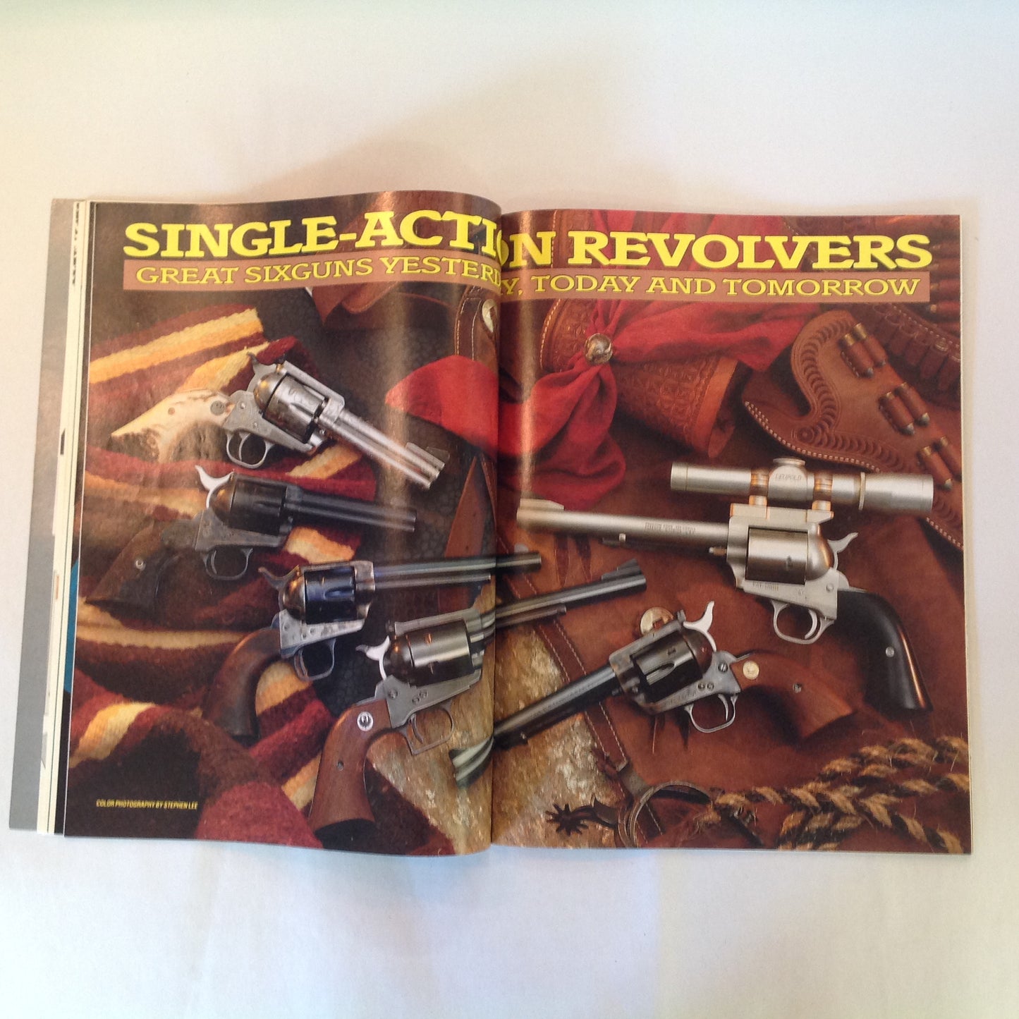 Vintage Jan 1992 Handguns for Sport & Defense Best All-Around Handgun WWI Colt Double Eagles