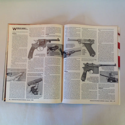 Vintage Jan 1992 Handguns for Sport & Defense Best All-Around Handgun WWI Colt Double Eagles
