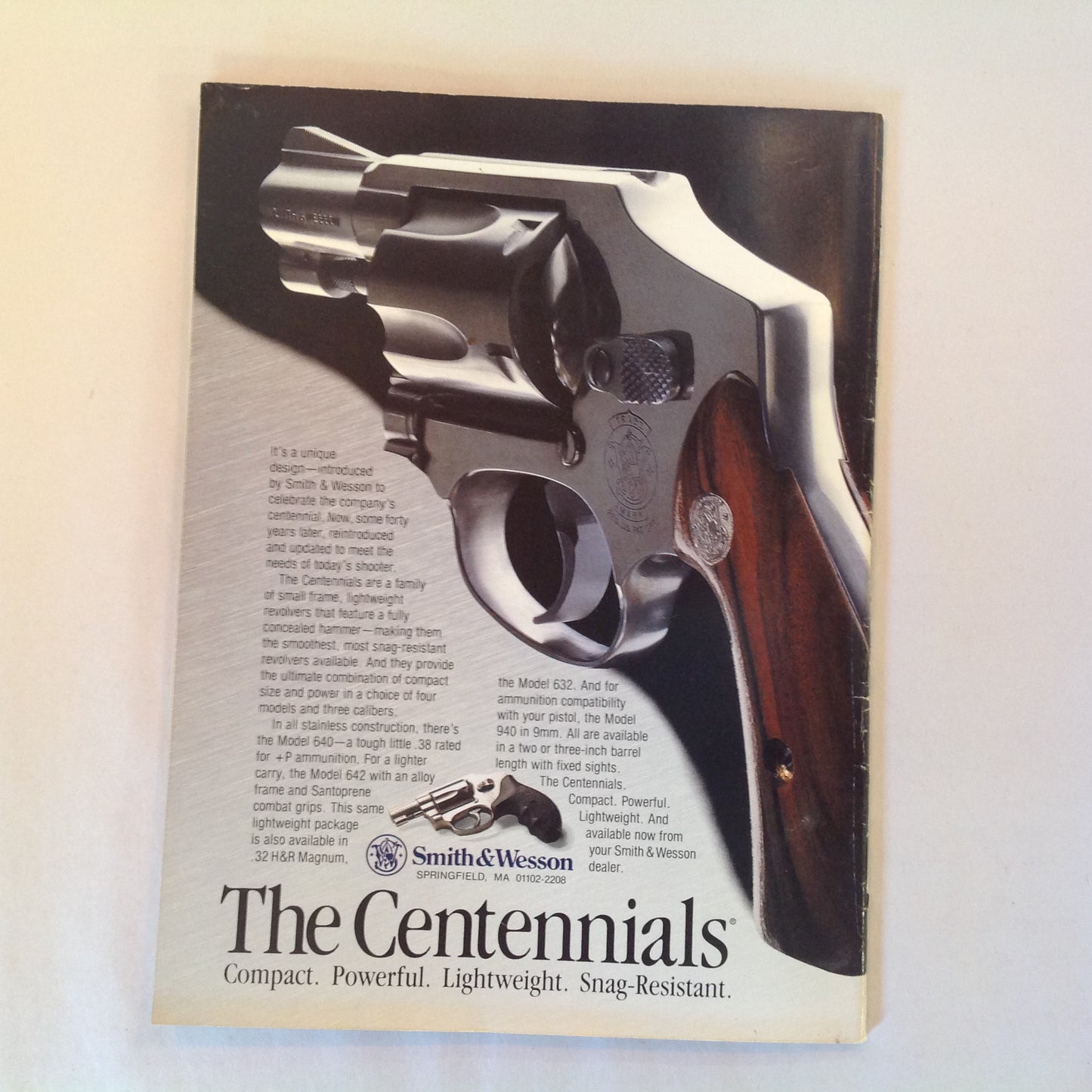 Vintage Jan 1992 Handguns for Sport & Defense Best All-Around Handgun WWI Colt Double Eagles