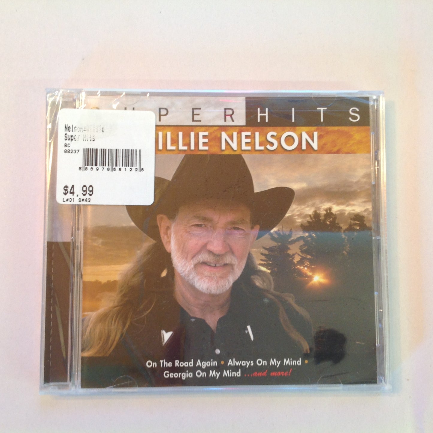 CD Sealed Willie Nelson Superhits A 705812 CMG Unopened