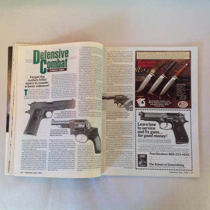 Vintage Apr 1994 Handguns Special Combat Issue Fight or Flight Para-Ordnance