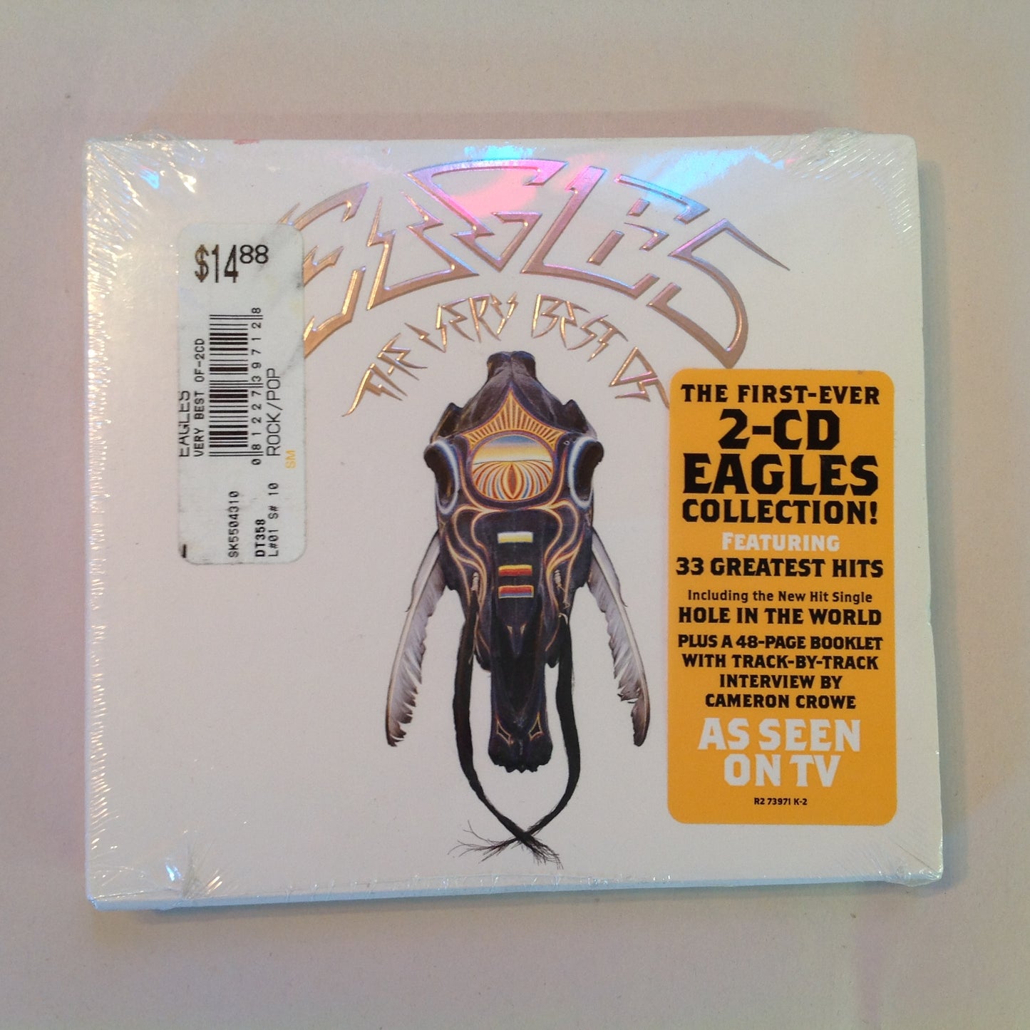 CD Sealed Eagles-The Very Best 2 Disc Collection R2 73971 W/S/M Unopened