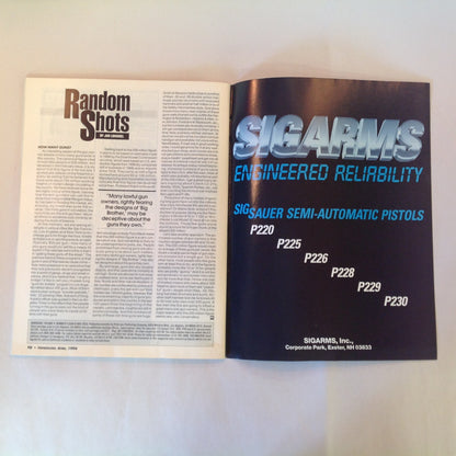 Vintage Apr 1994 Handguns Special Combat Issue Fight or Flight Para-Ordnance