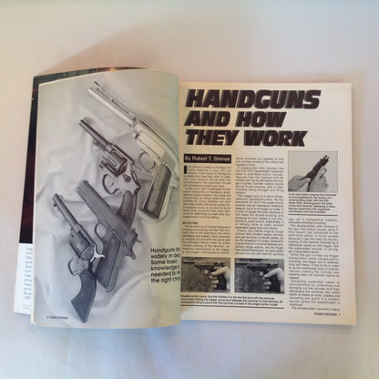 Vintage 1994 Guns & Ammo Magazine Handguns for Home Defense Experts Pick the Best