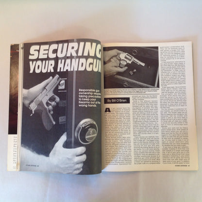 Vintage 1994 Guns & Ammo Magazine Handguns for Home Defense Experts Pick the Best