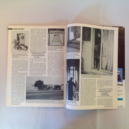 Vintage 1994 Guns & Ammo Magazine Handguns for Home Defense Experts Pick the Best