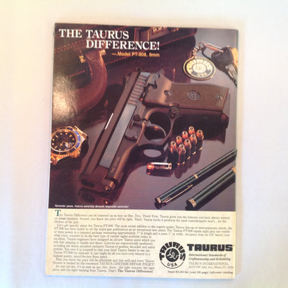 Vintage 1994 Guns & Ammo Magazine Handguns for Home Defense Experts Pick the Best