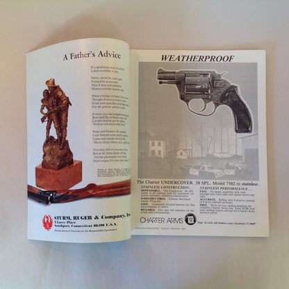 Vintage Jan/Feb 1982 American Handgunner Magazine Gammon by Devel Hank Williams Jr Customer Ruger