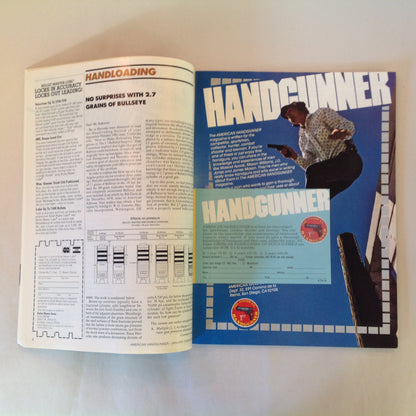Vintage Jan/Feb 1982 American Handgunner Magazine Gammon by Devel Hank Williams Jr Customer Ruger