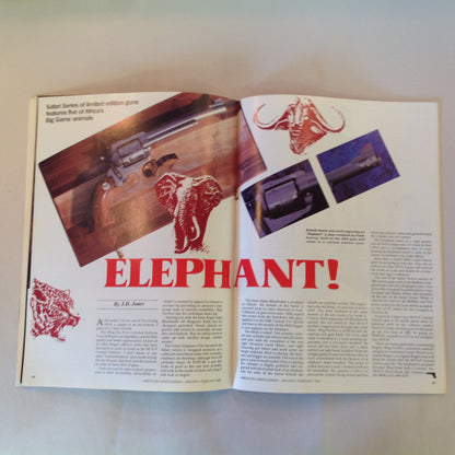 Vintage Jan/Feb 1982 American Handgunner Magazine Gammon by Devel Hank Williams Jr Customer Ruger
