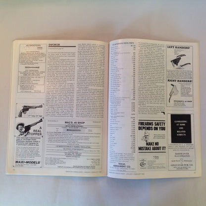 Vintage Jan/Feb 1982 American Handgunner Magazine Gammon by Devel Hank Williams Jr Customer Ruger