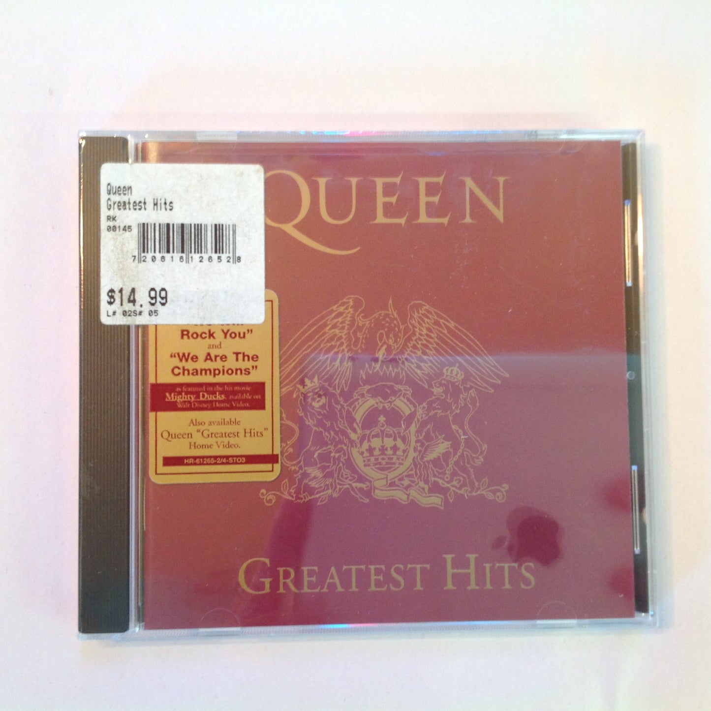 CD Sealed Queen-Greatest Hits HR 61265-2 Unopened