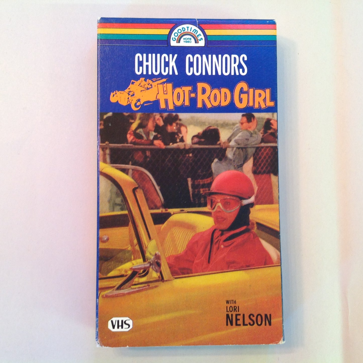 Vintage 1986 VHS Cassette Hot-Rod Girl Chuck Connors Lori Nelson Good Times Video