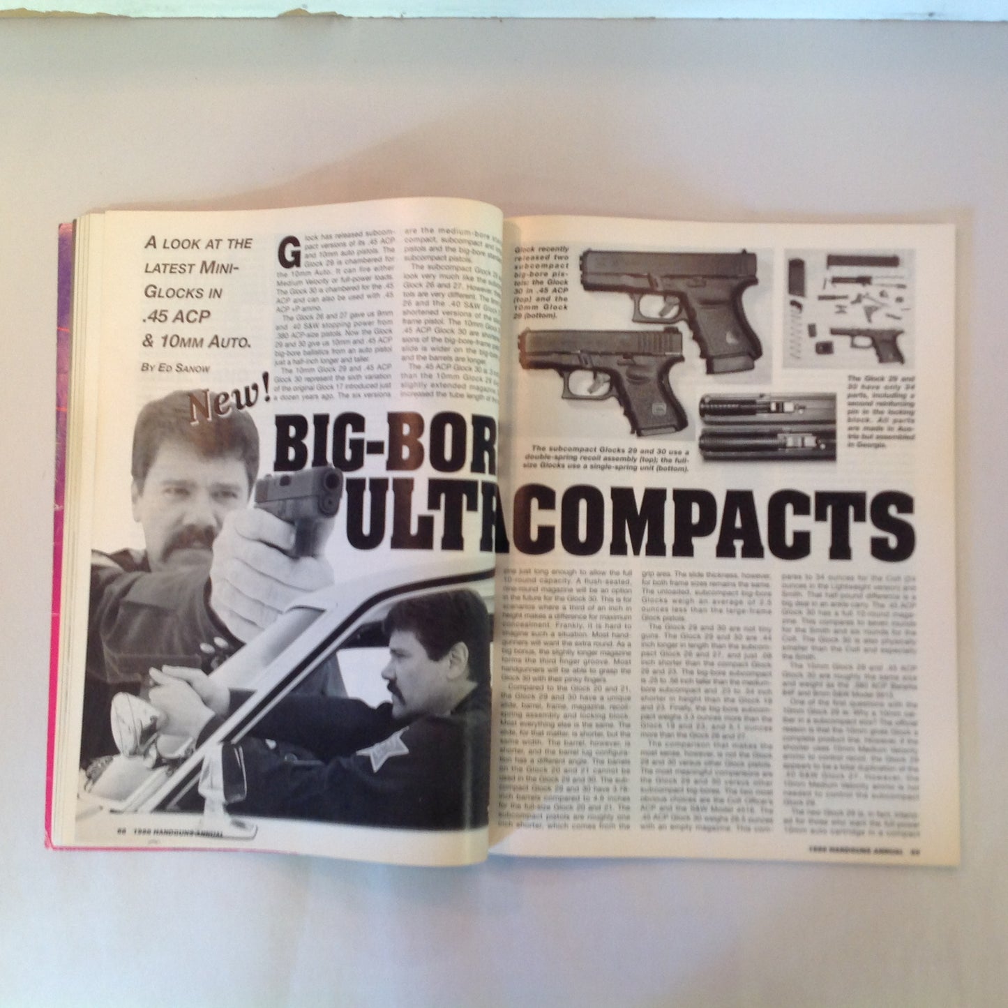 Vintage Guns & Ammo Magazine 1998 Annual Handguns 242 Prices Photos Descriptions