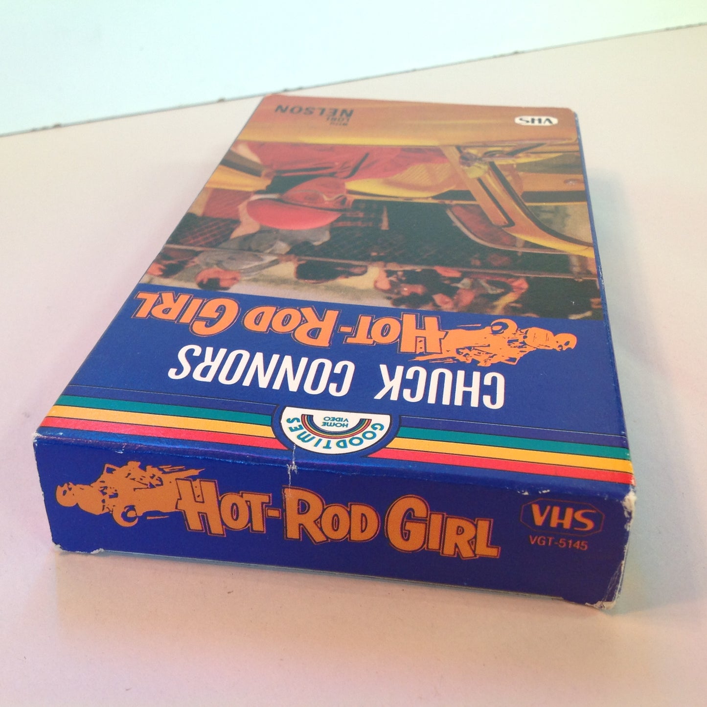 Vintage 1986 VHS Cassette Hot-Rod Girl Chuck Connors Lori Nelson Good Times Video