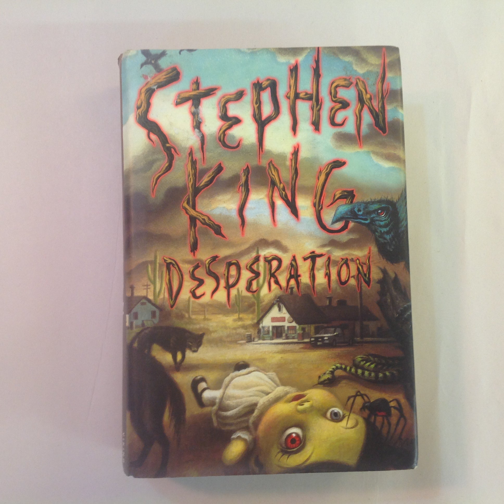 Vintage 1996 HCDJ Desperation Stephen King First Printing