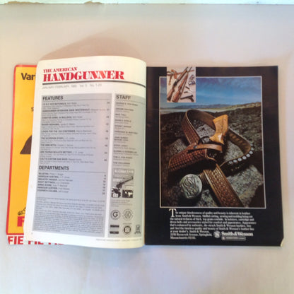 Vintage Jan/Feb 1980 The American Handgunner Magazine Ruger Redhawk .44 MAG DA 9mm Myth .223 Contender 1979 IPSC Nationals