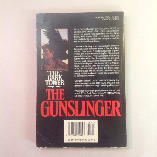 Vintage 1988 Trade Paperback The Dark Tower I: The Gunslinger Stephen King