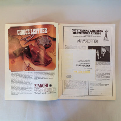 Vintage Sep/Oct The American Handgunner Handgun Stocks T/C Super 14's Mag-Na-Port