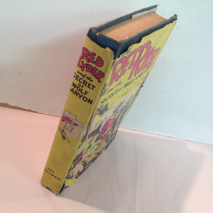 Vintage 1941 Hardcover Red Ryder and the Secret of Wolf Canyon S S Stevens