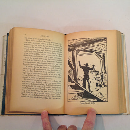 Vintage 1941 Hardcover Red Ryder and the Secret of Wolf Canyon S S Stevens