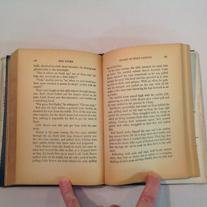 Vintage 1941 Hardcover Red Ryder and the Secret of Wolf Canyon S S Stevens