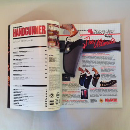 Vintage May/Jun 1984 American Handgunner Magazine IHMSA Matches Test Reports Stopping Power Revolver Vs African Game