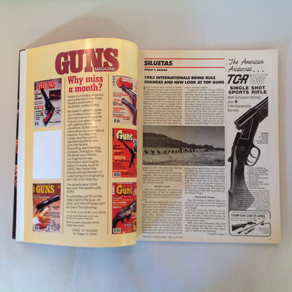 Vintage May/Jun 1984 American Handgunner Magazine IHMSA Matches Test Reports Stopping Power Revolver Vs African Game