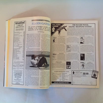 Vintage May/Jun 1984 American Handgunner Magazine IHMSA Matches Test Reports Stopping Power Revolver Vs African Game