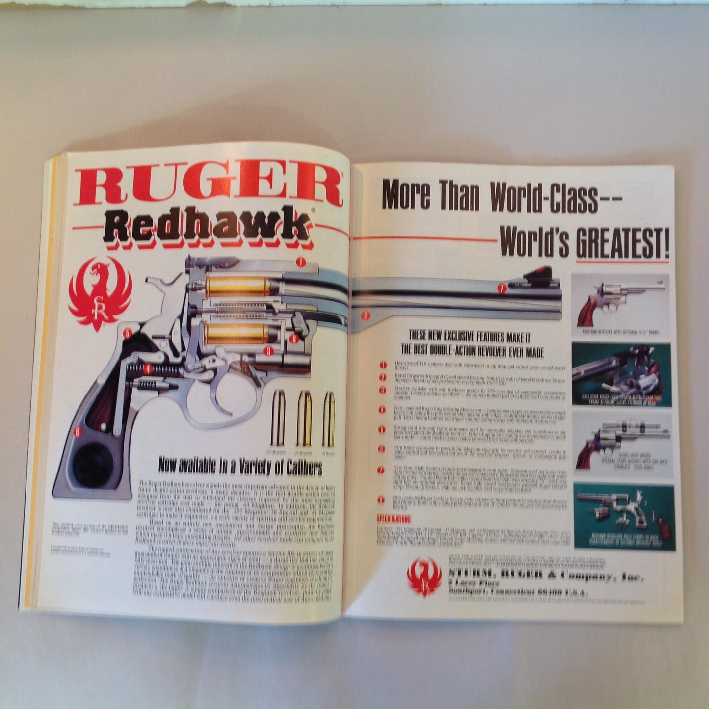 Vintage May/Jun 1984 American Handgunner Magazine IHMSA Matches Test Reports Stopping Power Revolver Vs African Game